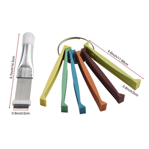 FCR6 Fin Comb Tool Set The Homeowner's Toolkit for Air Conditioner Maintenance - Picture 7 of 17