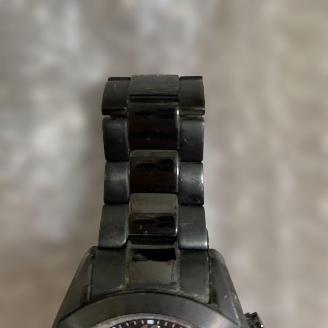 Nissan Nismo Chronograph Titanium Watch Black - Rare Discontinued Model image 3