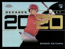 2020 Topps Chrome #DNC-23 Shogo Akiyama Decade's Next Refractor Cincinnati Reds