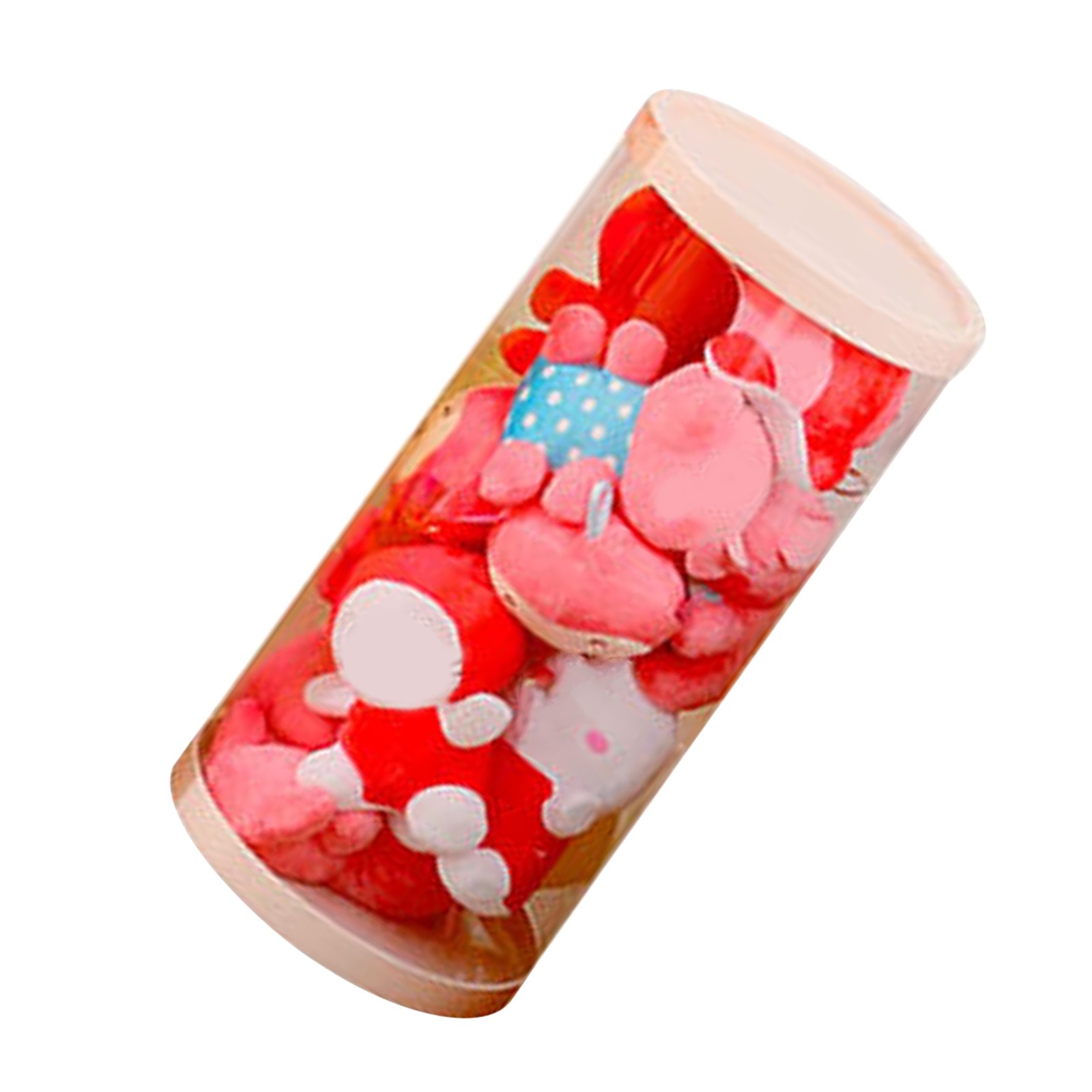 Transparent Doll Storage Bucket Wear Resistant Large Capacity For Home Excellent