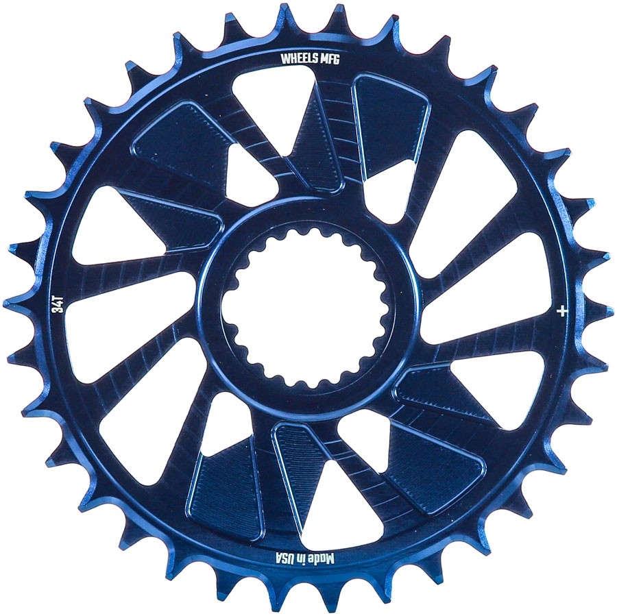 Wheels Manufacturing 34T Aluminum Direct Mount Chainring Hyperglide 16390₽