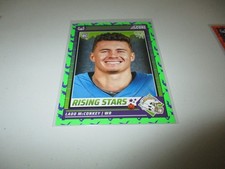 Ladd McConkey 2024 Panini Score-Treat Rising Stars Green Bats RC #34