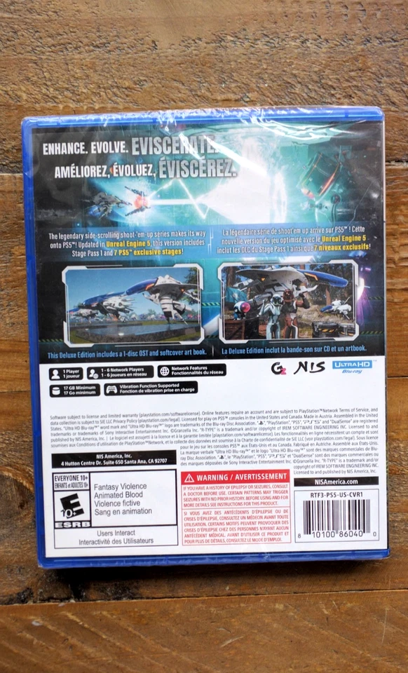 NEW ✹ R-Type Final 3 Evolved - Deluxe Edition ✹ PS5 Game ✹ USA Version - Image 3 of 4