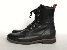 Women Panama Jack Boots Black Leather 39 #BZZ...