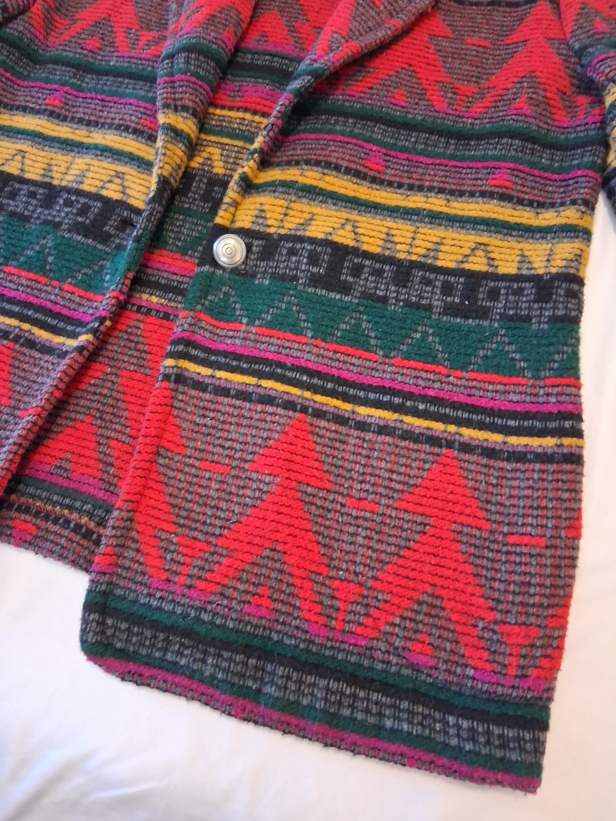 Vtg Eagle River Traders Poly/Wool Jacket Womens S… - image 2