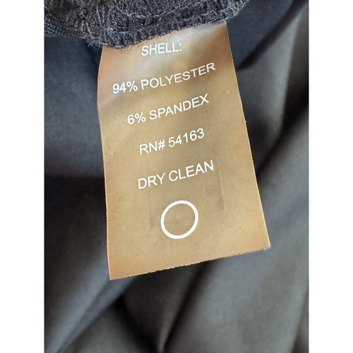 Tommy Hilfiger schwarzes Etuikleid Damen 16 Ösen Ausschnitt Kurzarm neu ohne Etikett - Bild 8 von 8