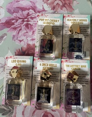 Canvas Beauty Zodiac Eau de Parfum Collection Spray 50ml Pop My Cherry, Leo Ris 