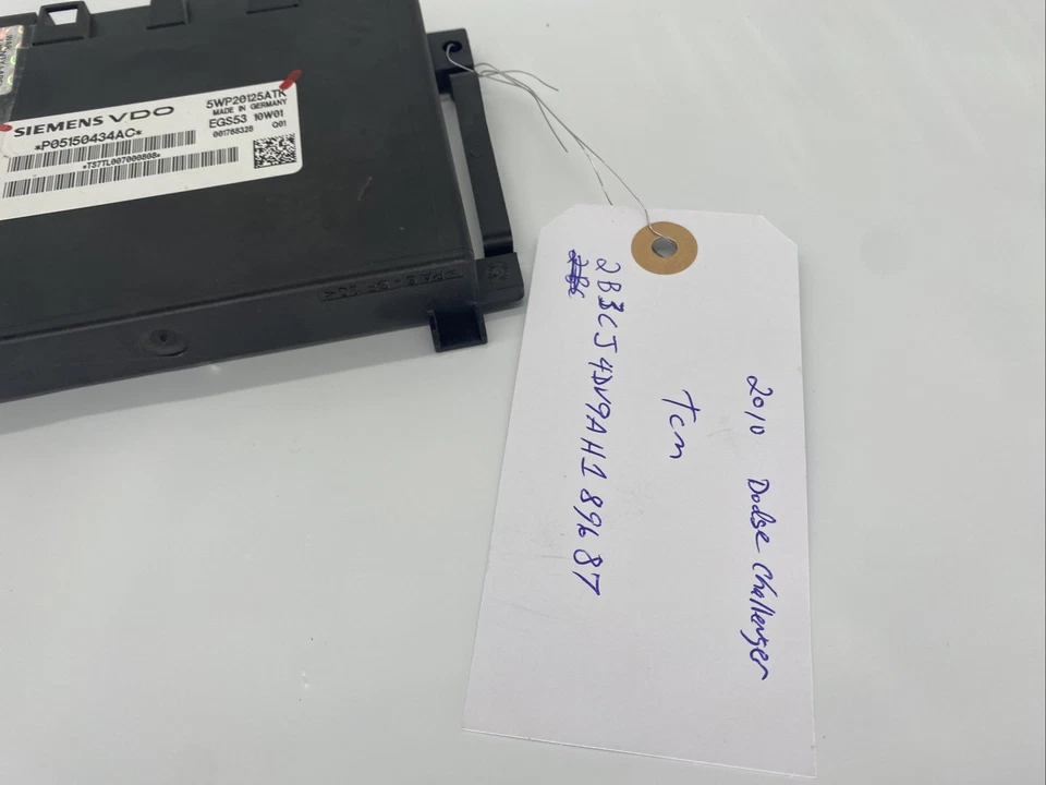 Dodge Challenger TCM 2010 módulo de control de transmisión 05150434AC OEM Foto 2 de 4