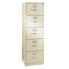 The Hon 315CPQ Vertical File Cabinet 5 Drawers Legal Gray
