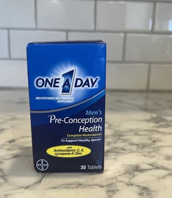 One A Day Men's Pre-Conception Health Multivitamin Support Healthy Sperm 5/26