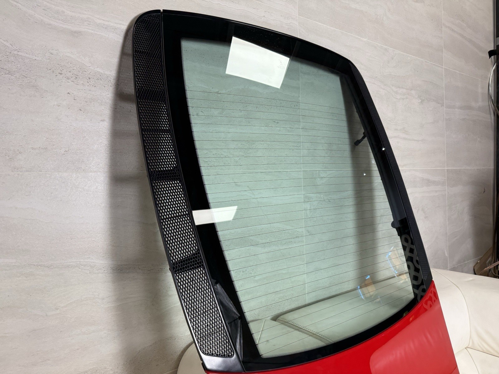 Ferrari 360 Rear Engine Lid Bonnet Rosso Corsa- 63268900