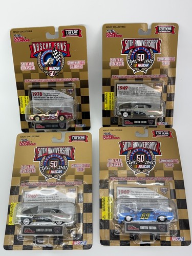 Racing Champions NASCAR Lot 1949 1969 Chevy 1978 Fans Gold 1:64 Sealed 4 164 NWT