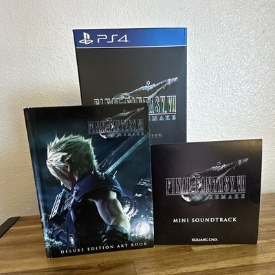  Final Fantasy VII Remake Deluxe Edition PS4 (sealed soundtrack, artbook & box)