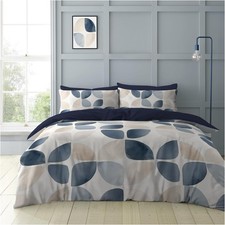 Reversible Duvet Cover Super Soft Polyester Bedding Quilt Cover with Pillowcase