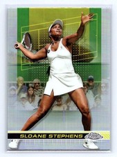 Sloane Stephens 2024 Topps Chrome #99 Refractor