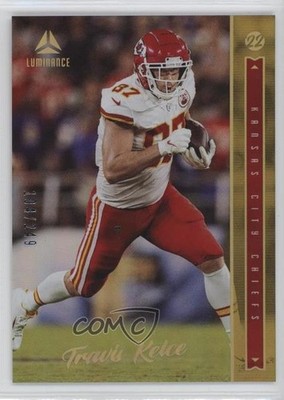 2022 Panini Luminance Gold /249 Travis Kelce #48 a1r