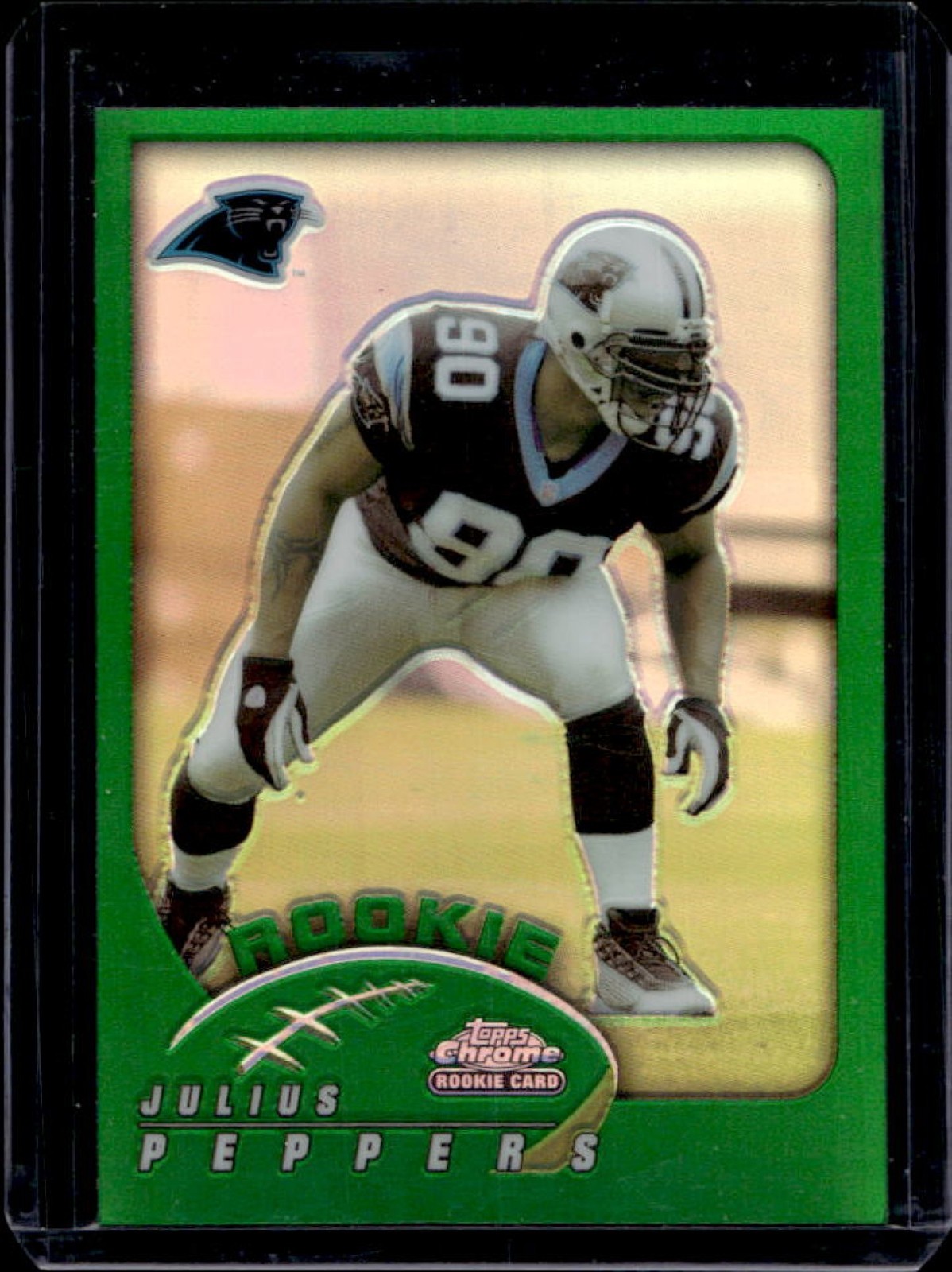 2002 Topps Chrome Julius Peppers Rookie RC #214 Panthers