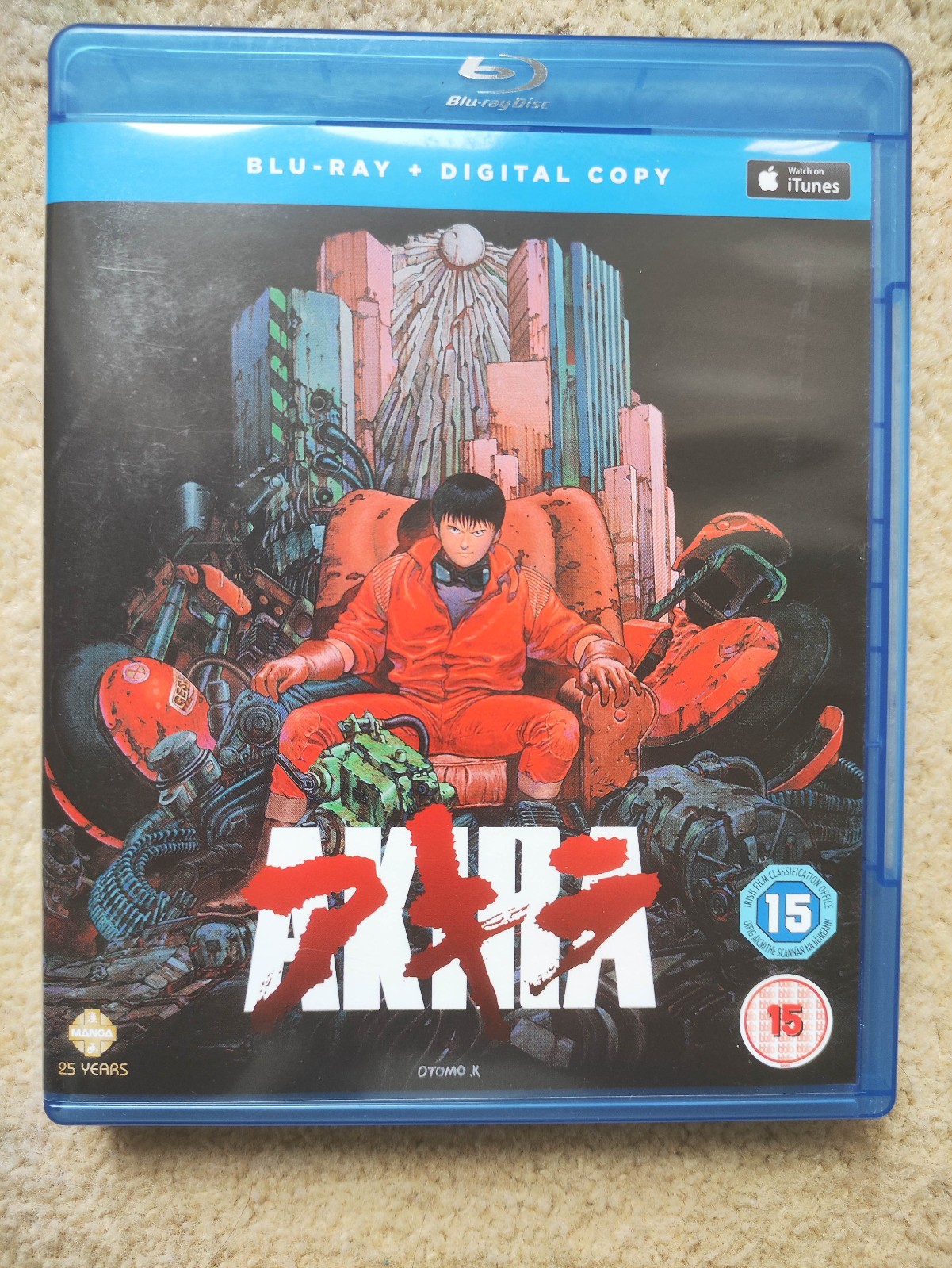 Akira (1988) 25th Anniversary Edition Blu-ray - UK Manga Release - Rare & OOP