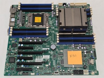 Supermicro X9DRi-F Dual LGA2011 Motherboard Server Intel C602 SNK-P0048PS