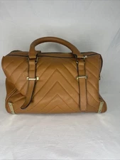 LIGHT BROWN DOUBLE HANDLED PURSE!!