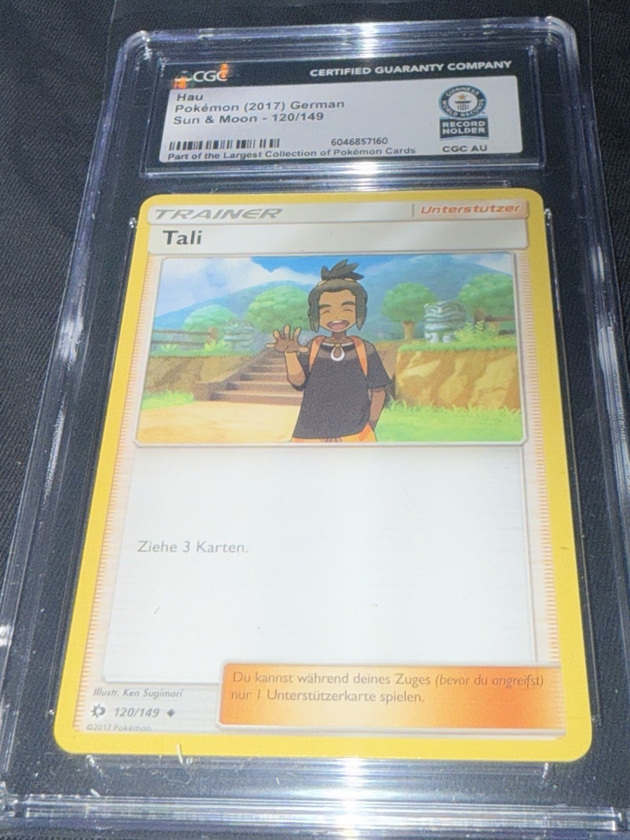 Guiness World Record Holder 1 Of 1 (CGC) HAU 120/149 - Pokmon Card TCG  Record | eBay