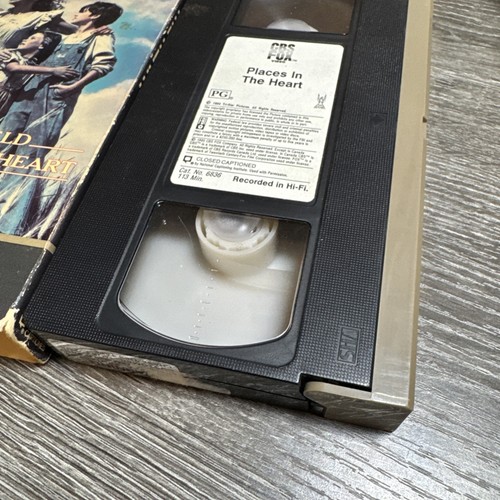 Places in the Heart (VHS 1985) Sally Field CBS/Fox Release Vintage Classic Movie - Picture 8 of 12