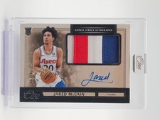 JARED MCCAIN 2024-25 ONE AND ONE RPA ROOKIE PATCH AUTO /99 #RJA-JAR Q3133