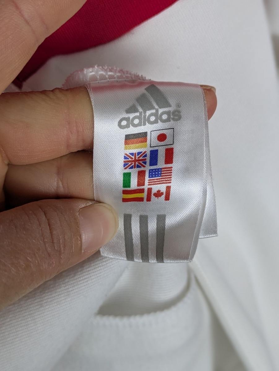 Adidas England National Team Track Jacket White Vintage 2006 FIFA