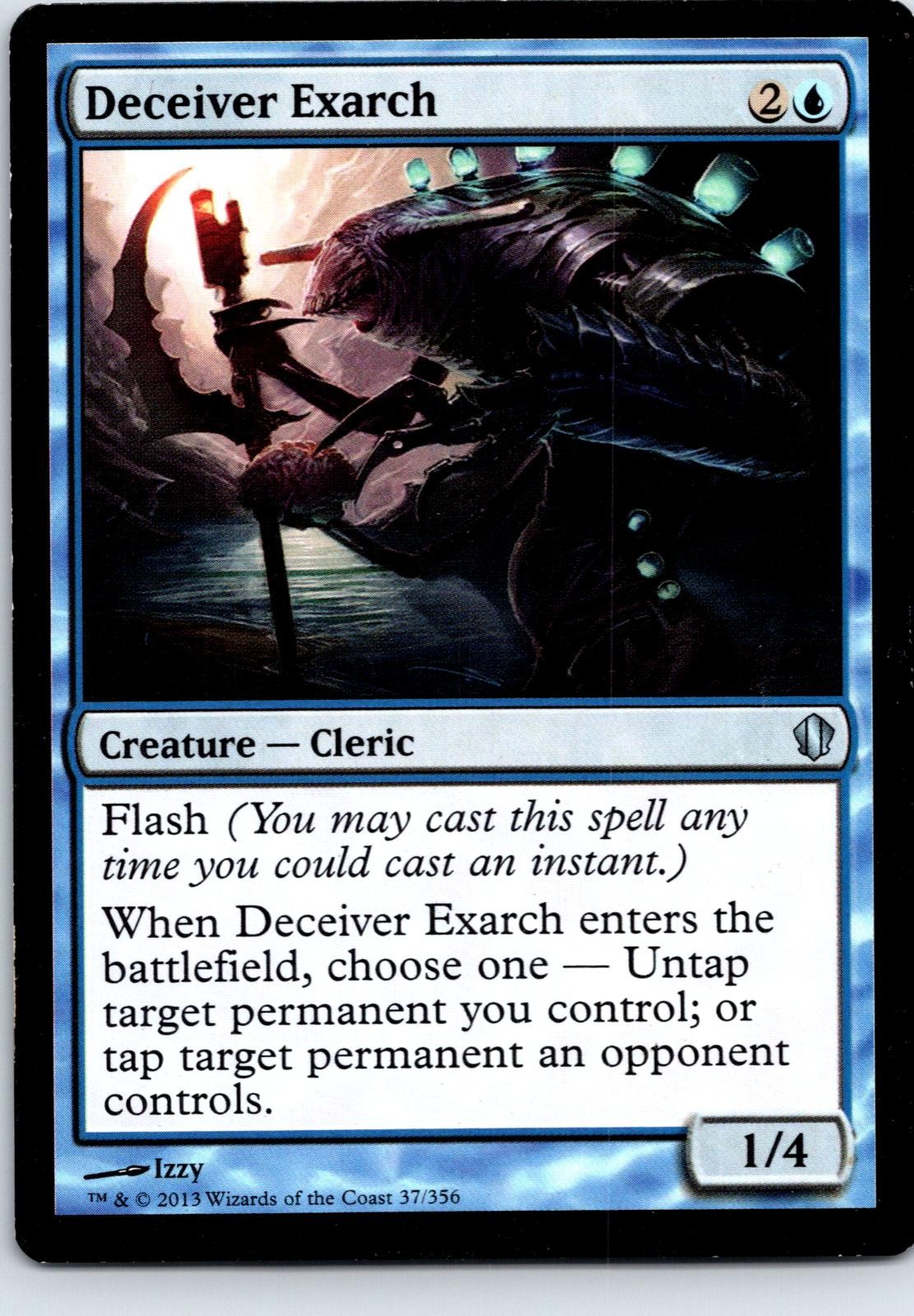 DECEIVER EXARCH COMMANDER 2013 37 MAGIC: THE GATHERING