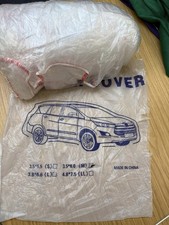 Auto Disposable Car Cover Clear Temporary Plastic Waterproof Outdoor PE S/M/L/XL