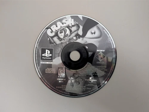 Crash Bandicoot 2: Cortex Strikes Back (Sony PlayStation 1) PS1 Game Disc Only