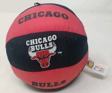 Vintage 1997 NBA Chicago Bulls Benny The Bull Plush Basketball Toy By Good Stuff