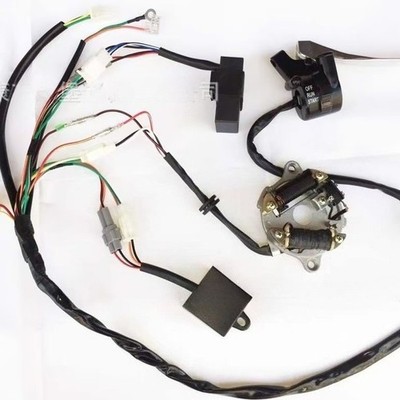 Wiring Harness Loom IGNITION CDI CONTROL UNIT COIL SWITCH For YAMAHA PW50 PY50