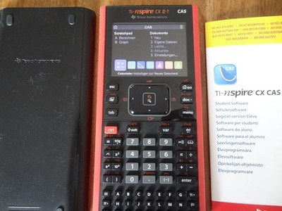 Grafikrechner Texas Instruments  TI Nspire CX II-T CAS mit Software Update 2026