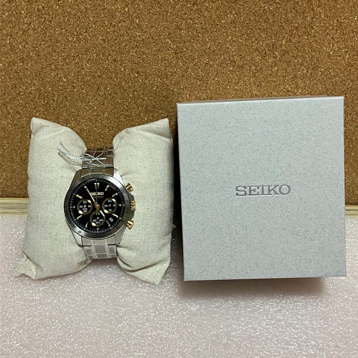 SEIKO SELECTION Chronograph Model SBTR015 Black - image 1