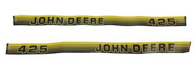 #ad John Deere 425 SN 070001 Hood Decal Set M116142A $55.34
