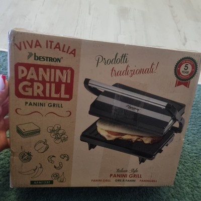Bestron Viva Italia Panini Grill Retoure A-Ware