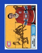 1968-69 Topps Set-Break # 61 Jean Beliveau EX-EXMINT *GMCARDS*