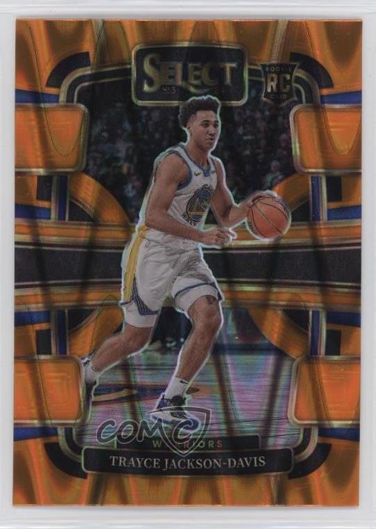 2023 Panini Select Concourse Orange Tectonic Prizm Trayce Jackson-Davis #84 r1p