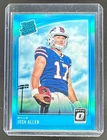 Josh Allen 2018 Panini Donruss Optic #154 Aqua Prizm Rookie RC /299
