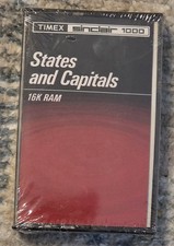 Vintage Timex Sinclair 1000 States and Capitals 16K Ram New Sealed