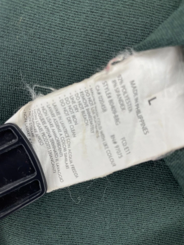 Top deportivo grande verde oliva Saucony Hydralite manga larga cuello redondo para hombre Foto 4 de 4