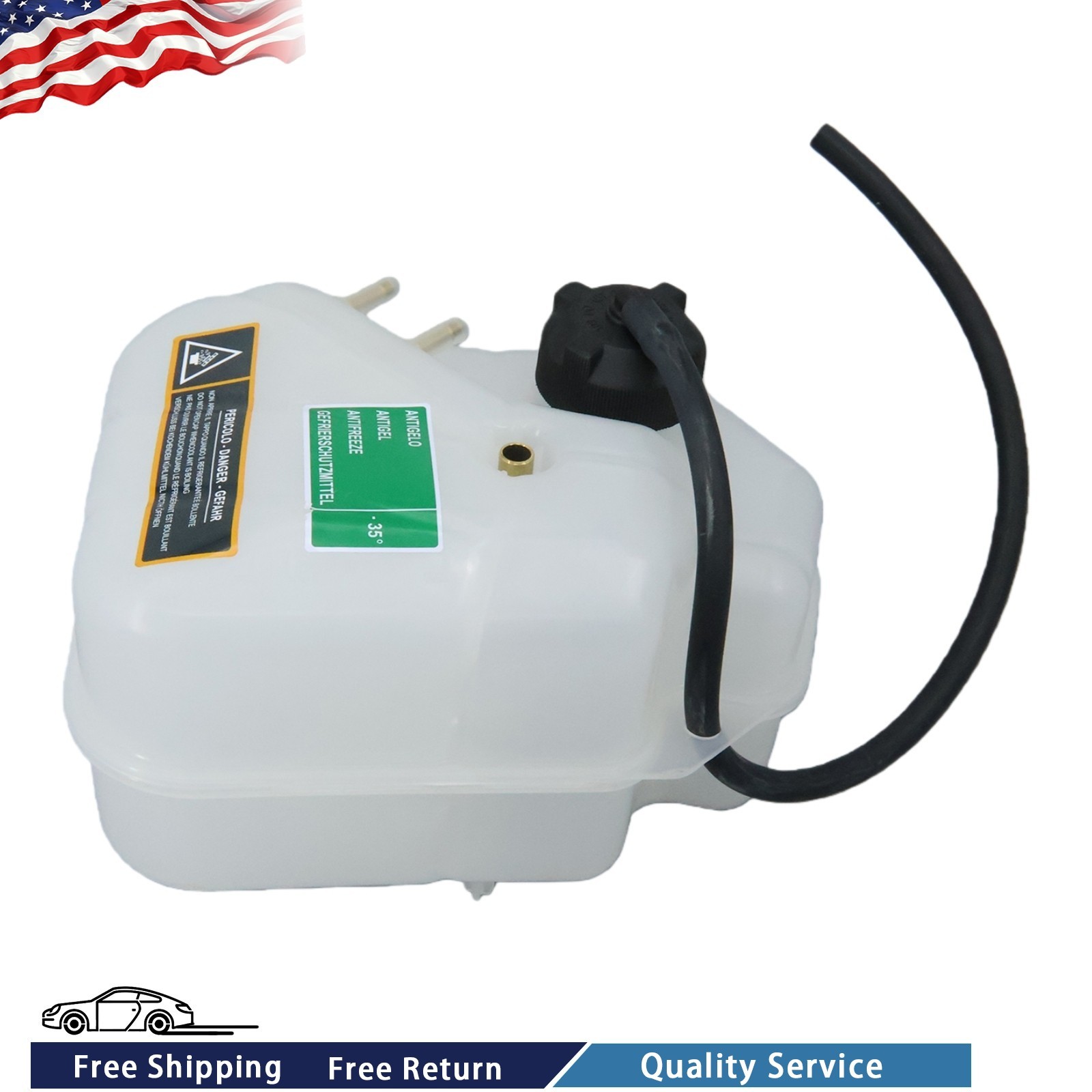 Coolant Expansion Tank Fits Maserati GranTurismo Quattroporte GranCabrio 296547
