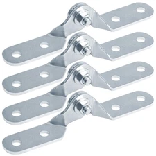 4 Pcs Adjustable Hinges for 1-5/8 Strut Channel, 4 Hole Adjustable Corner Ang...