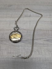 Watch-it Semi Truck Pocket Watch w/18" Chain - NEW BATTERY