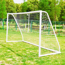 Katarus Soccer Goal 12X6Ft/10X6.5Ft/8X6Ft/8X5Ft/6X4Ft Outdoor Soccer Net Goals