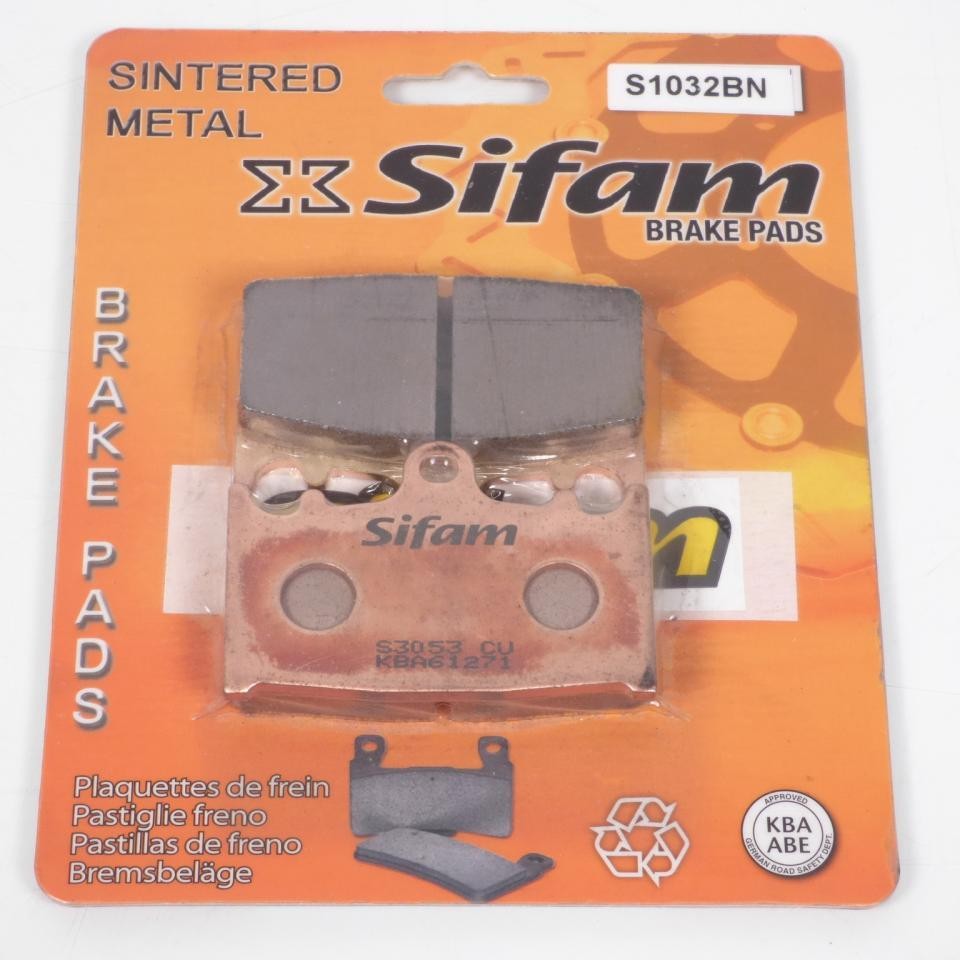 Plaquette de frein Sifam arrière pour Suzuki C 1500 Intruder 2005-2009