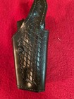Safariland 200 "Top Gun" Mid-Ride Level I Holster Basket Weave Black RH (#240B) — photo 4