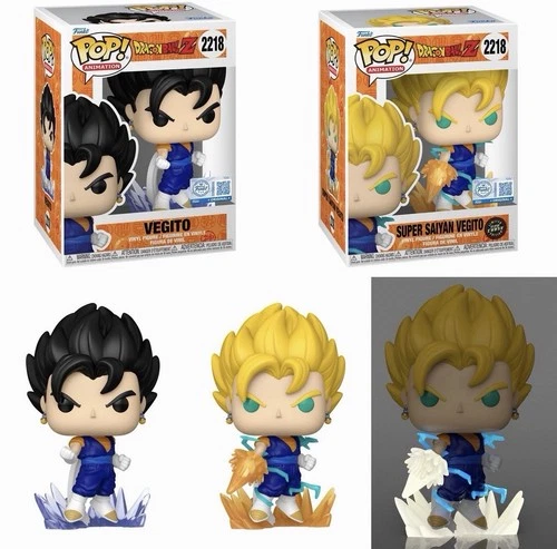 Funko Pop Dragon Ball z Vegito Bundle Chase + Common (Glow in The Dark Pre Sale)