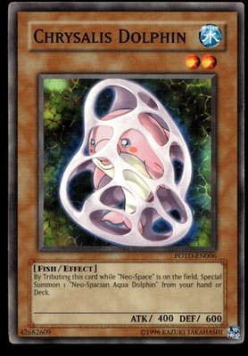 Chrysalis Dolphin Power of the Duelist POTD-EN006 MP YuGiOh TCG | Buy 3 Get 5 Fr
